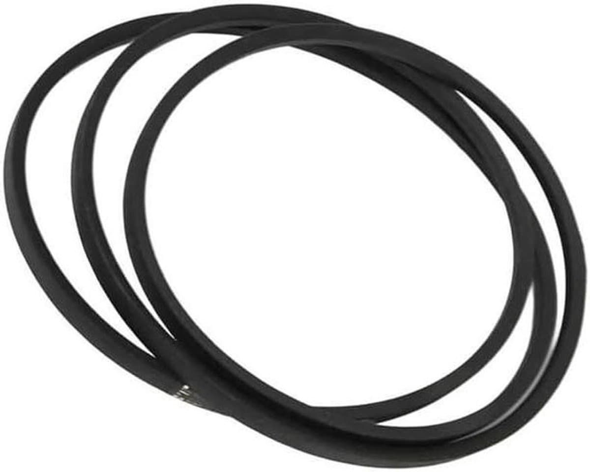 Vervangende Maaier Riem - Grasmaaier Riem Onderdeel - Gazon Onderhoud - Stalen Koorden - 101" x 1/2" - Zwart — afbeelding 1
