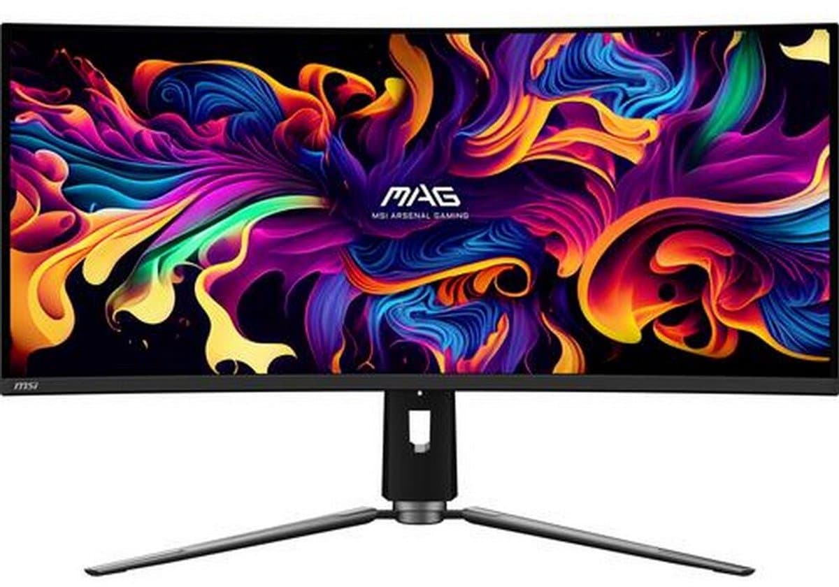 MSI MAG 341CQP QD-OLED 34'' Curved gaming monitor — afbeelding 1