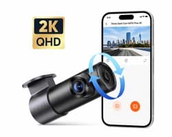 Sello! Dashcam voor auto – 2K QHP-resolutie – 143° groothoeklens – superieur bij weinig licht – incl.64 gb geheugenkaart