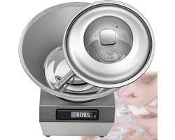 Deegmixer - Deegkneedmachine Elektrisch - Deeg Mengen - Dubbel Roterende Kom - 8kg - Zilver