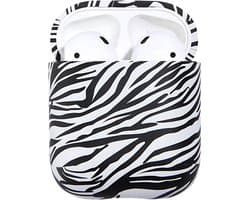 Shieldcase Zebra Style Case - beschermhoes geschikt voor Airpods hardcase - zebra print hoesje - dierenprint