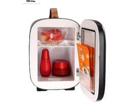 Mini koelkast - Mini koelkast 4 liter - Mini koelkastje - Warm en koud gebruik
