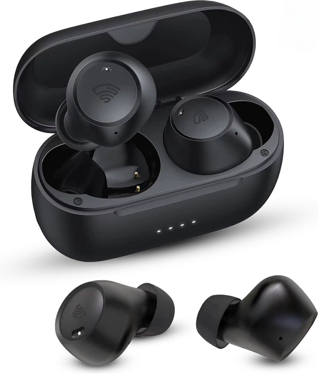 Golden Sound Oortjes draadloos - Draadloze oordopjes - Bluetooth oordopjes - Sport oordopjes - Active Noise Cancelling 32dB - 40 uur batterijduur - Geschikt voor alle smartphones & laptops — afbeelding 1