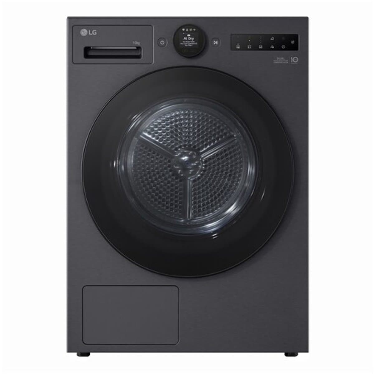 LG RT10X8B - Warmtepompdroger - 10kg - 62 dB - Energielabel C — afbeelding 1