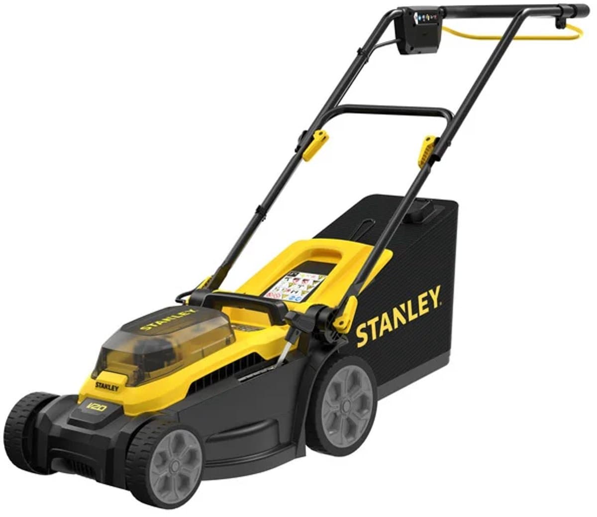 Stanley 18V V20 4Ah set 34 cm grasmaaier — afbeelding 1