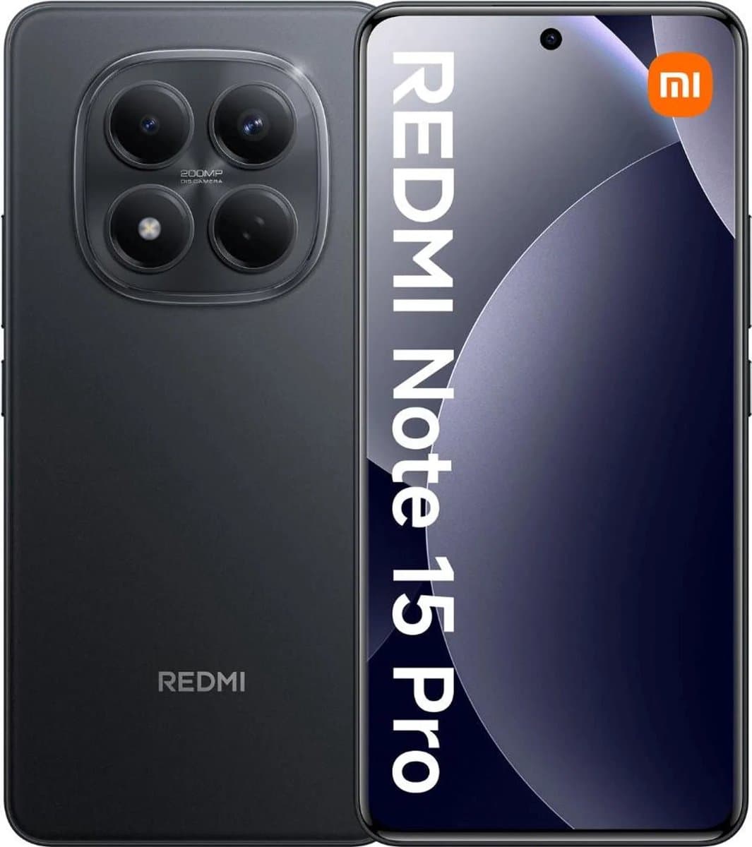 Smartphone-REDMI Note 15 Pro-8GB+256GB-Zwart — afbeelding 1