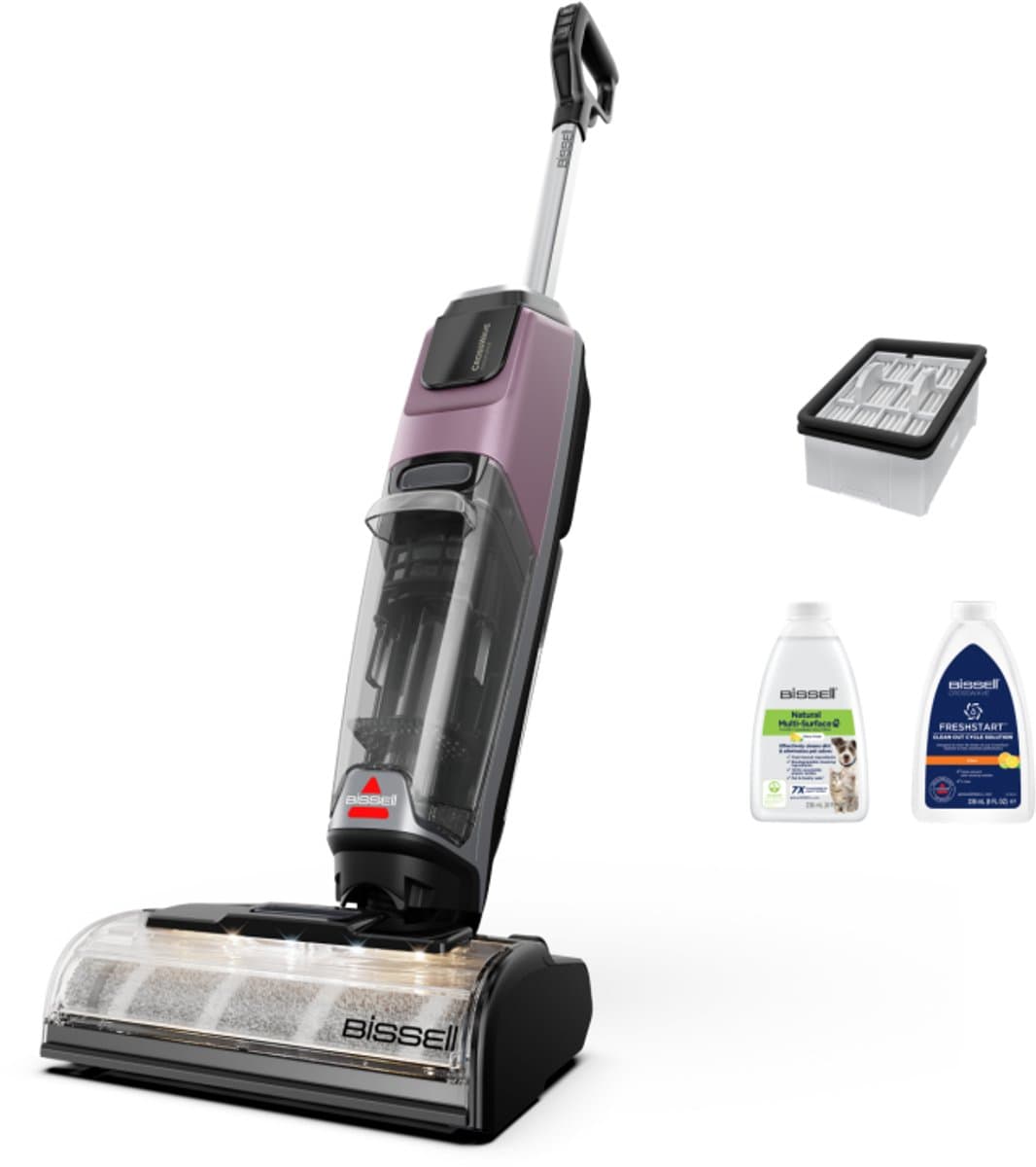 BISSELL CrossWave OmniForce EdgeFind Select Draadloze Steelstofzuiger met Dweilfunctie - 2-in-1 Stofzuiger & Dweil - Multi Surface Cleaner voor Harde Vloeren & Vloerkleden - PowerVac & PowerMop - 4330N — afbeelding 1