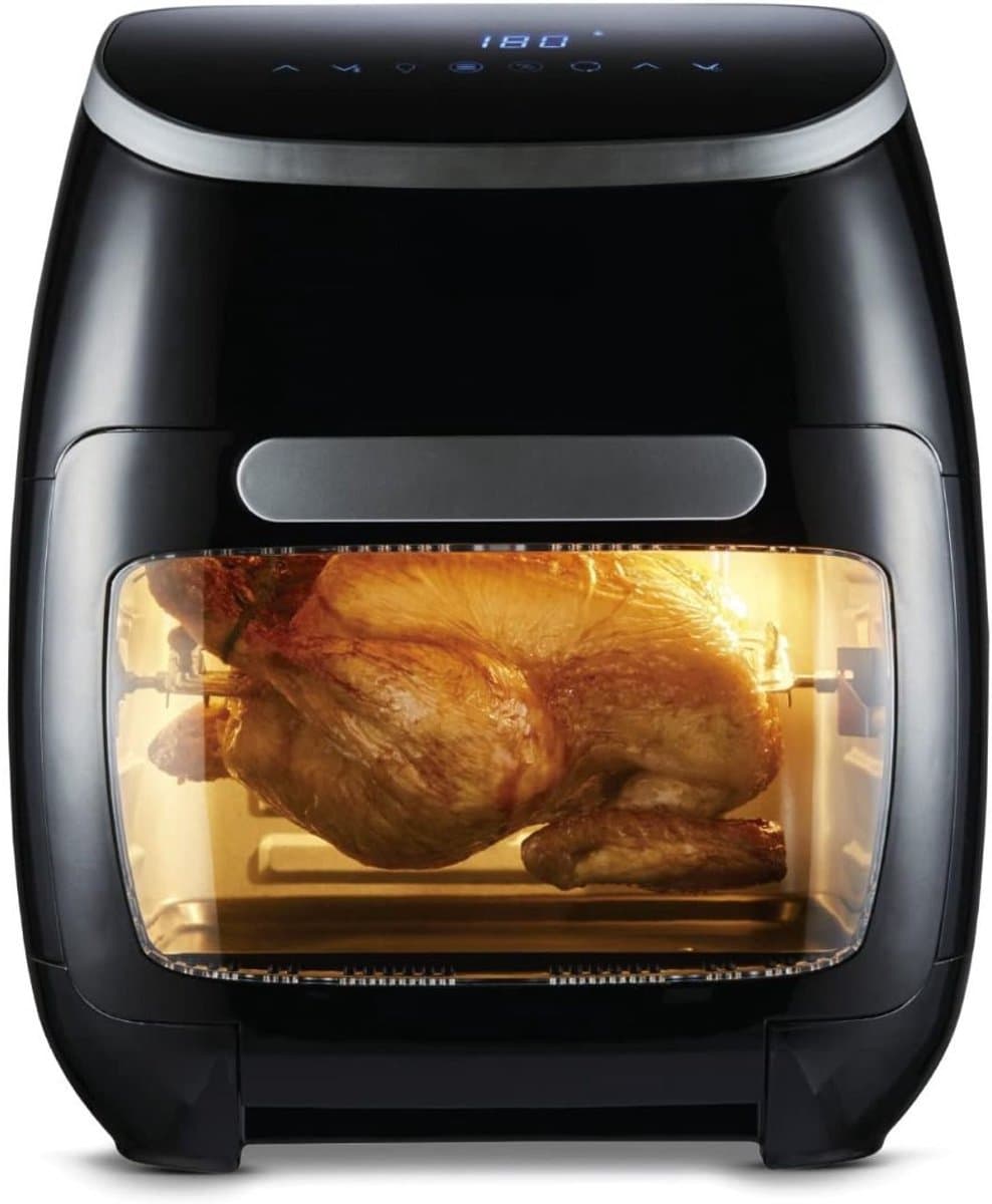Nexvo® Heteluchtoven - Oven - Airfryer Oven - Zwart - 33cm x 39cm x 38cm — afbeelding 1