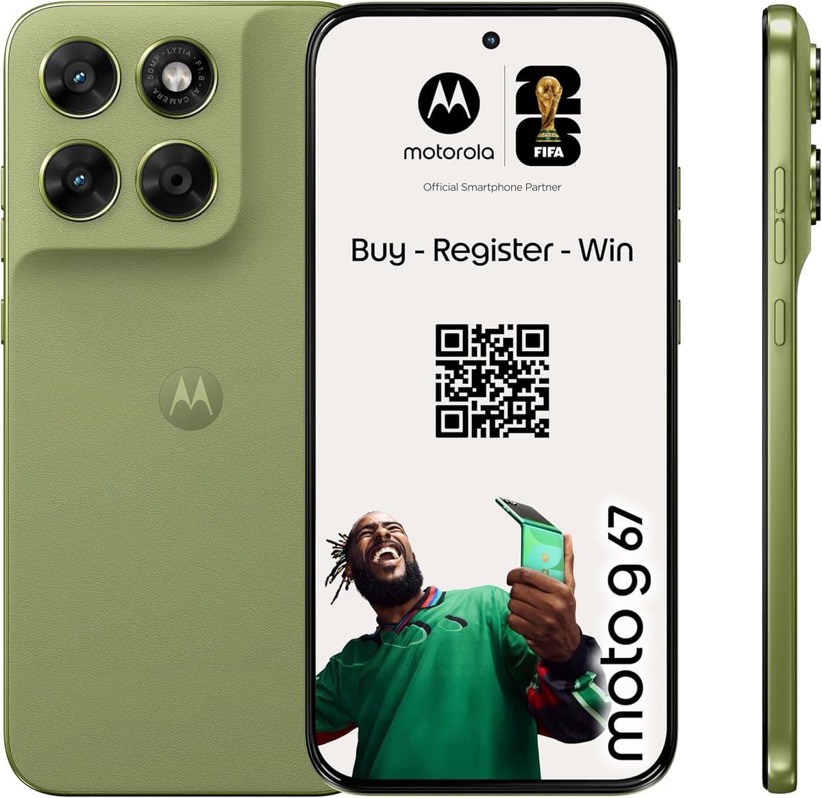 Motorola Moto G67 - Smartphone - 5G - 4GB RAM - 128GB Opslag — afbeelding 1