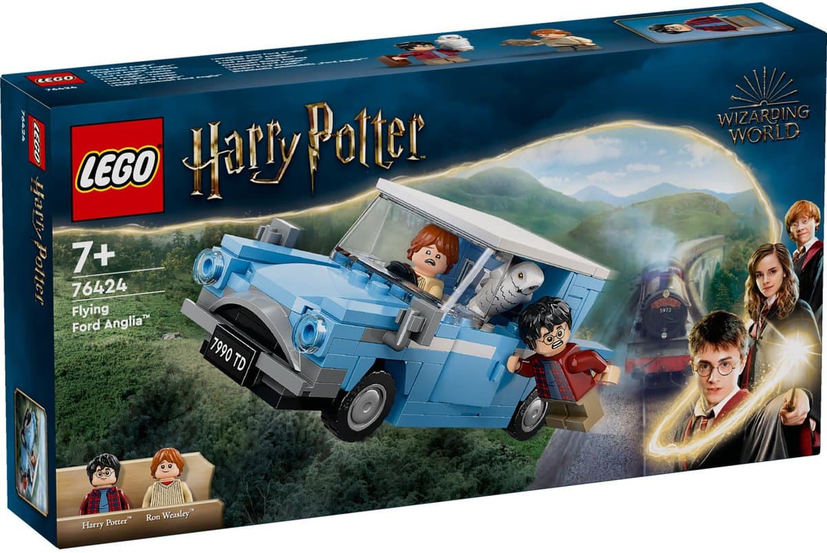 Lego Harry Potter 76424 Vliegende Ford Anglia Bouwstenen — afbeelding 1