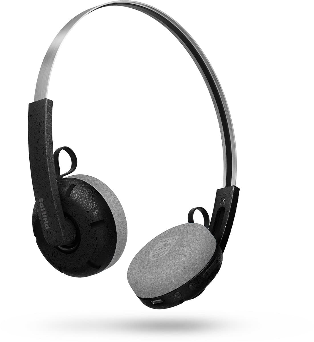 PHILIPS CENTURY RANGE The Ringo TAH2000 Draadloze on-ear koptelefoon - multipoint aansluiting - Retro Look - Light Weight - Zwart — afbeelding 1