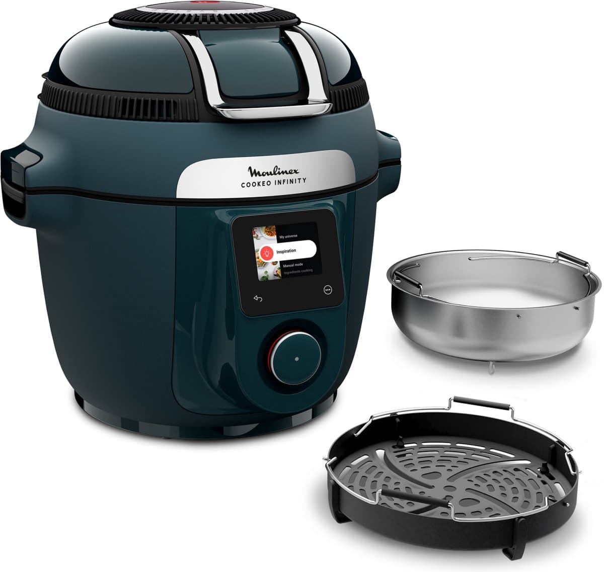 Moulinex Cookeo Infinity CE97GUF0 – Multicooker - 17-in-1 – Snelkoken & airfryer – 6L – Recepten met MyMoulinex app — afbeelding 1