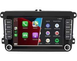 Carplay autoradio voor Volkswagen | Golf | Polo | Amarok | Caddy | Passat | Touran | Tiguan | Transporter | 2003 t/m 2019 | Android 13 | Draadloos Apple Carplay & Android Auto | 2GB + 64GB | Denago | DNG-2766 | Bluetooth & Wifi