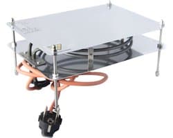 Verwarmingselement 2,9 kW + Thermoregulator 4,5 kW voor Rookkasten Droogovens Dymbox