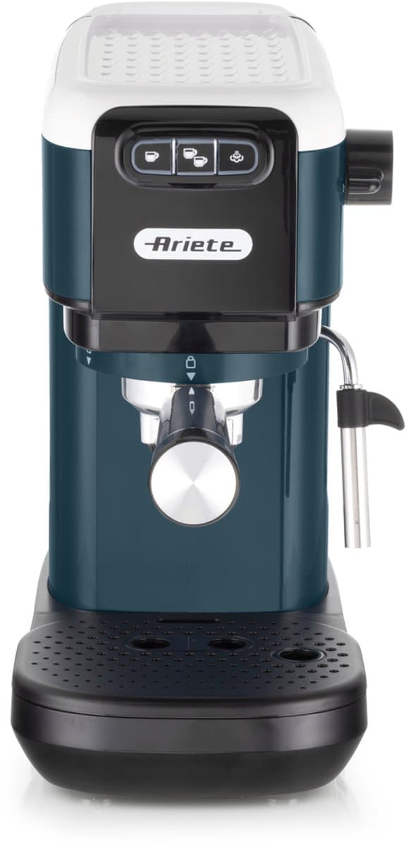 Ariete 1399/11 - Smart Slim Coffee - slank design - voor gemalen koffie & koffiepads - kleur snow white — afbeelding 1