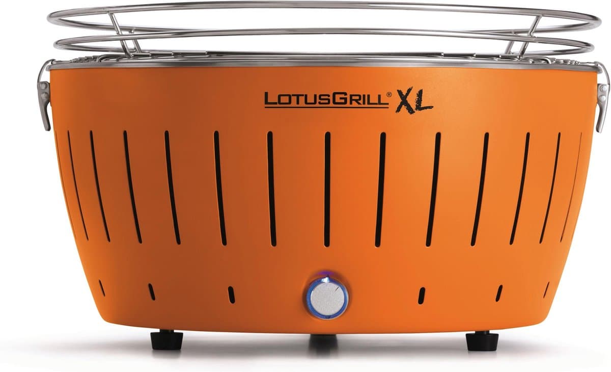 LotusGrill XL Tafelbarbecue - Ø435 mm - Oranje — afbeelding 1
