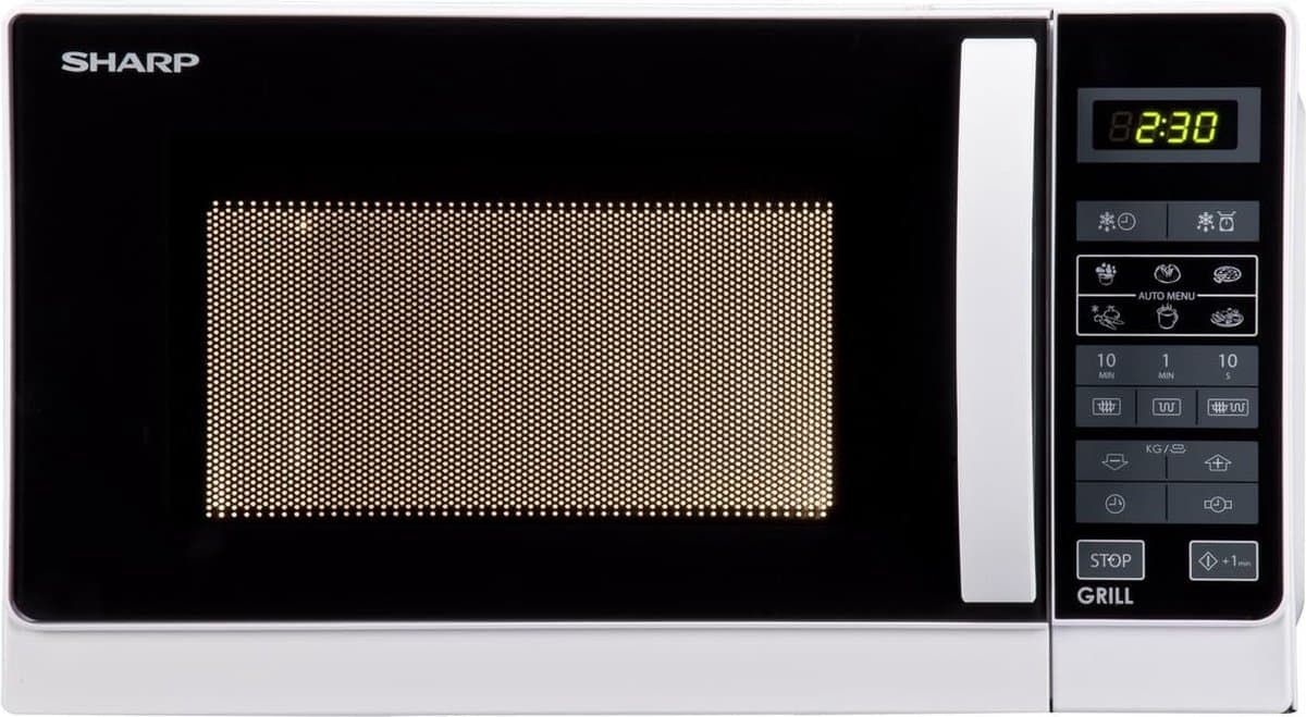 Sharp R642WW 20 liter magnetron met grill — afbeelding 1