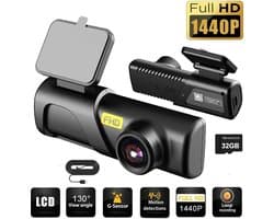 Czsky DashCam voor auto 2k 1440p HD Wifi