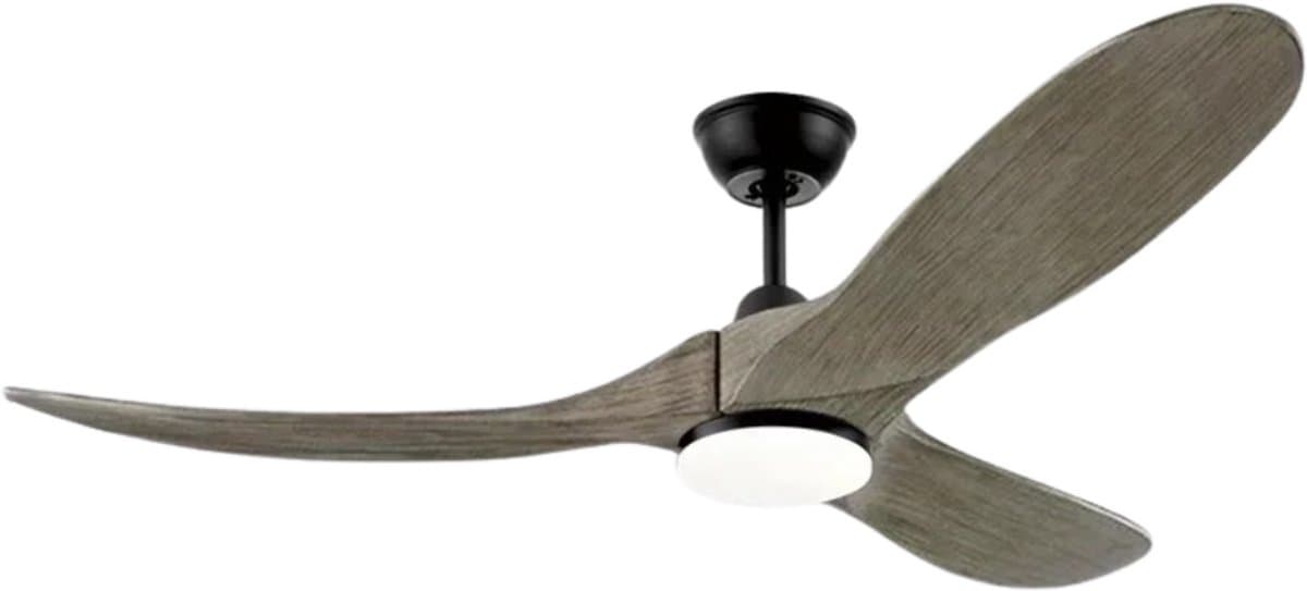 Nivard Plafondventilator - Met Verlichting - Plafond Ventilator - Met Lamp - Plafonniere Met Ventilator - Met Licht - Stijl P - 150cm — afbeelding 1