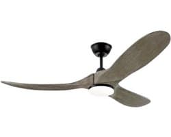 Nivard Plafondventilator - Met Verlichting - Plafond Ventilator - Met Lamp - Plafonniere Met Ventilator - Met Licht - Stijl P - 150cm