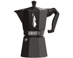Bialetti Moka Exclusive Moka Express Zwart