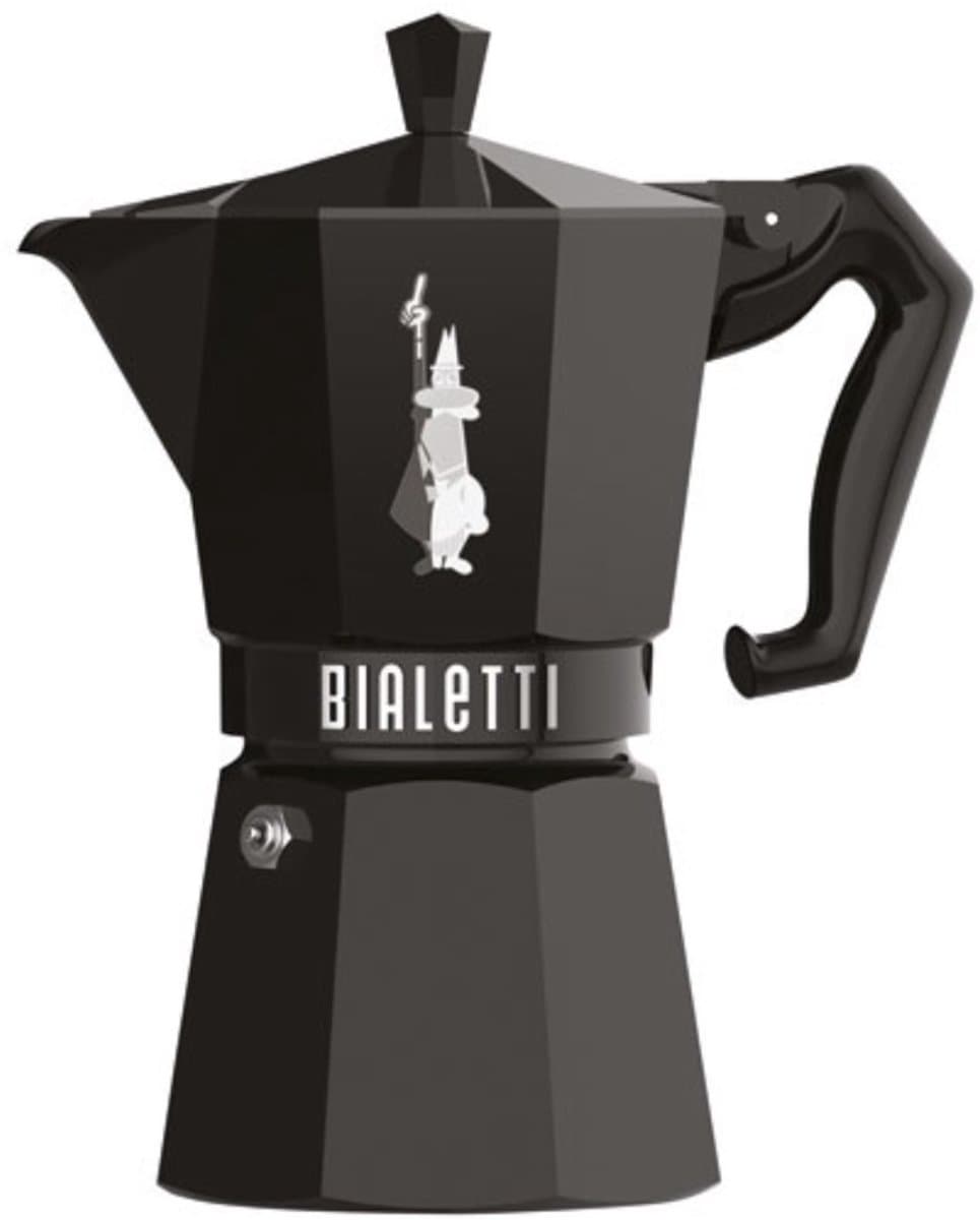 Bialetti Moka Exclusive Moka Express Zwart — afbeelding 1