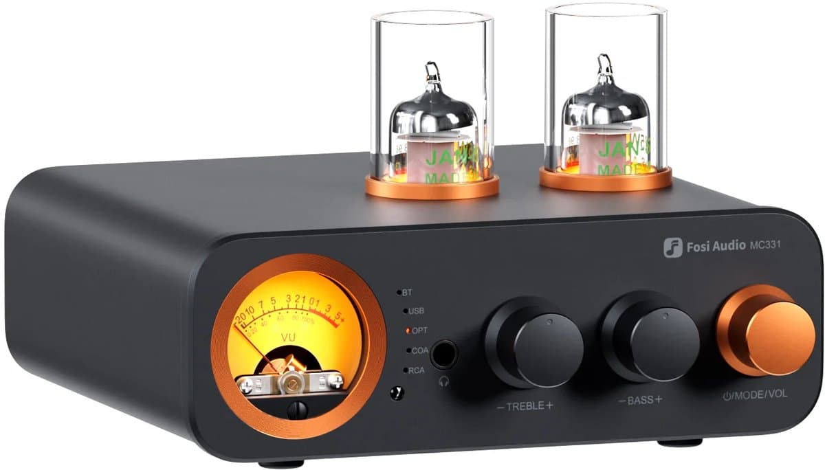 Fosi Audio MC331 – All-in-One DAC, Buisversterker en Hoofdtelefoonversterker — afbeelding 1