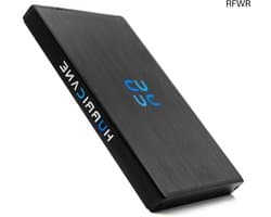RFWR® 1TB Draagbare Externe Harde Schijf 2.5" met USB 3.0 - Compatibel met Windows, Mac, TV, PS4, PS5, Xbox - Zwart