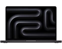 Apple MacBook Pro 2024 14,2'' - M4 Pro, 12 Core CPU, 16 Core GPU, 24GB RAM, 512GB SSD, Qwerty, Space Zwart