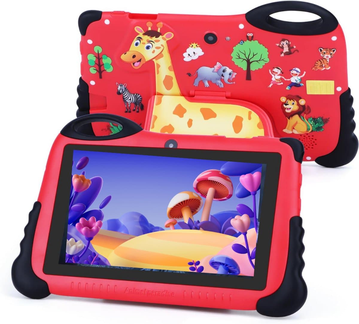 CLVP® Kindertablet Vanaf 3 Jaar - Tablet Kinderen - Kinderspeelgoed - Rood — afbeelding 1