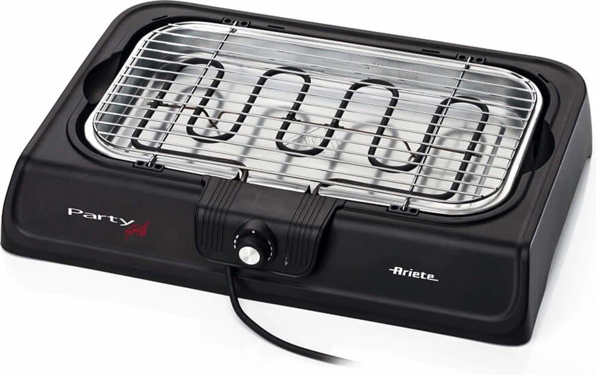 Ariete 723 Party Grill - compacte grill - 2000 Watt - uitneembare vetopvangbak — afbeelding 1
