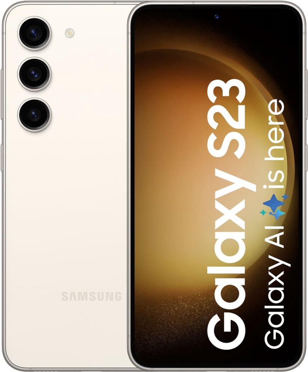 Samsung Galaxy S23 5G - 256GB - Cream — afbeelding 1