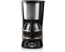 Domo - DO1065K - koffie - koffiezetapparaat- LCD scherm - 1,5 L - timer - 2 jaar garantie