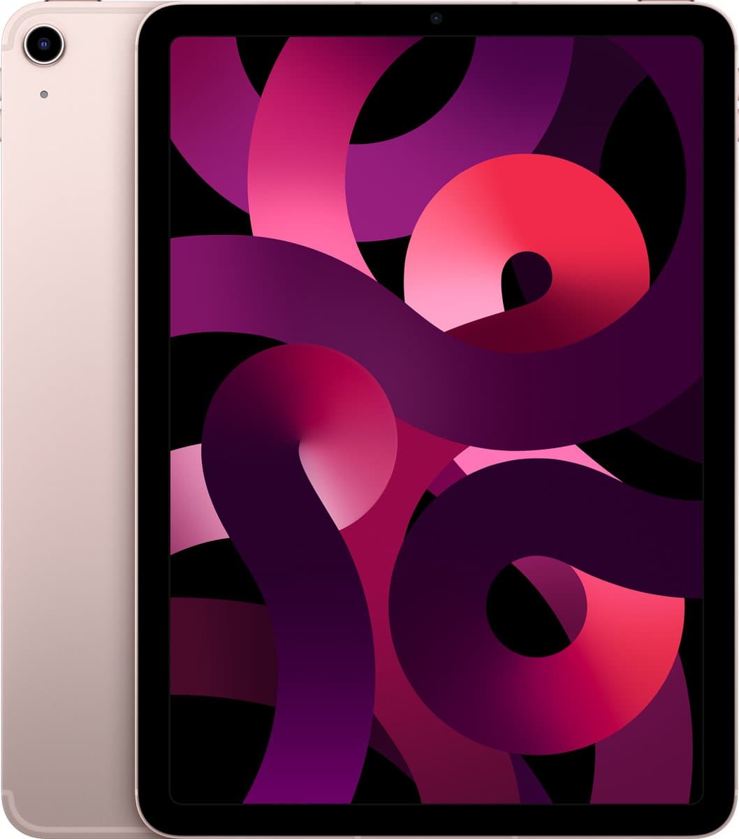 Apple iPad Air (2022) - 10.9 inch - WiFi + 5G - 64GB - Roze - 5e generatie — afbeelding 1