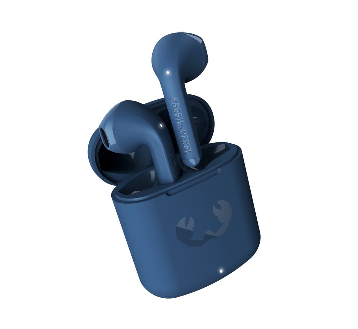 Fresh 'n Rebel Twins Core - Draadloze Bluetooth Oordopjes - Oortjes met 30 uur speelduur - Steel Blue — afbeelding 1