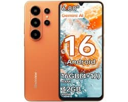 Blackview WAVE 10C Smartphone 16GB(4+12) RAM 32GB ROM Oranje