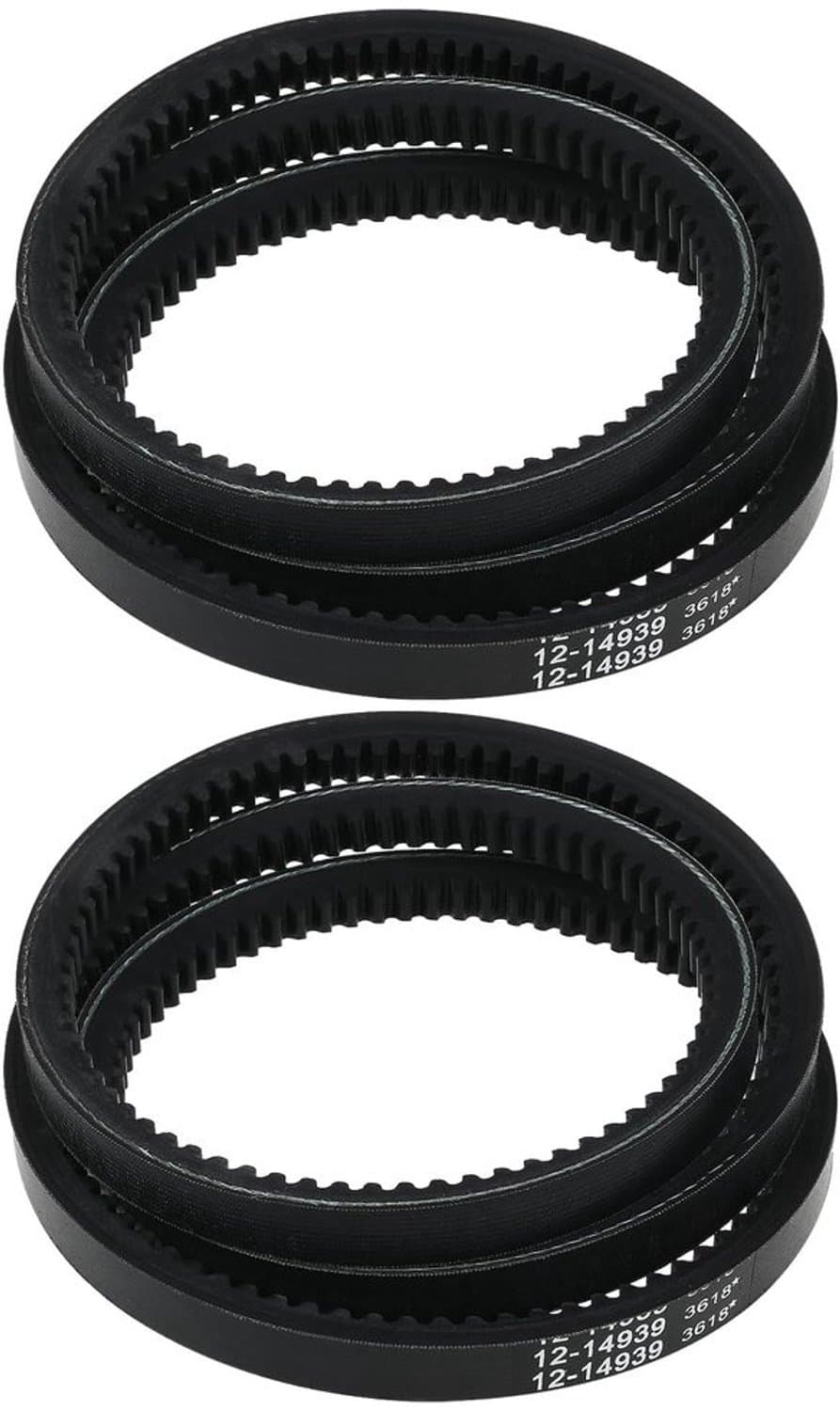 Aandrijfriem 51 inch - 2 Stuks - Rubber - Compatibel met Hustler Raptor - Raptor Limited - Raptor SD/Raptor SDX - Hoge efficiëntie - Grasmaaier Riem — afbeelding 1