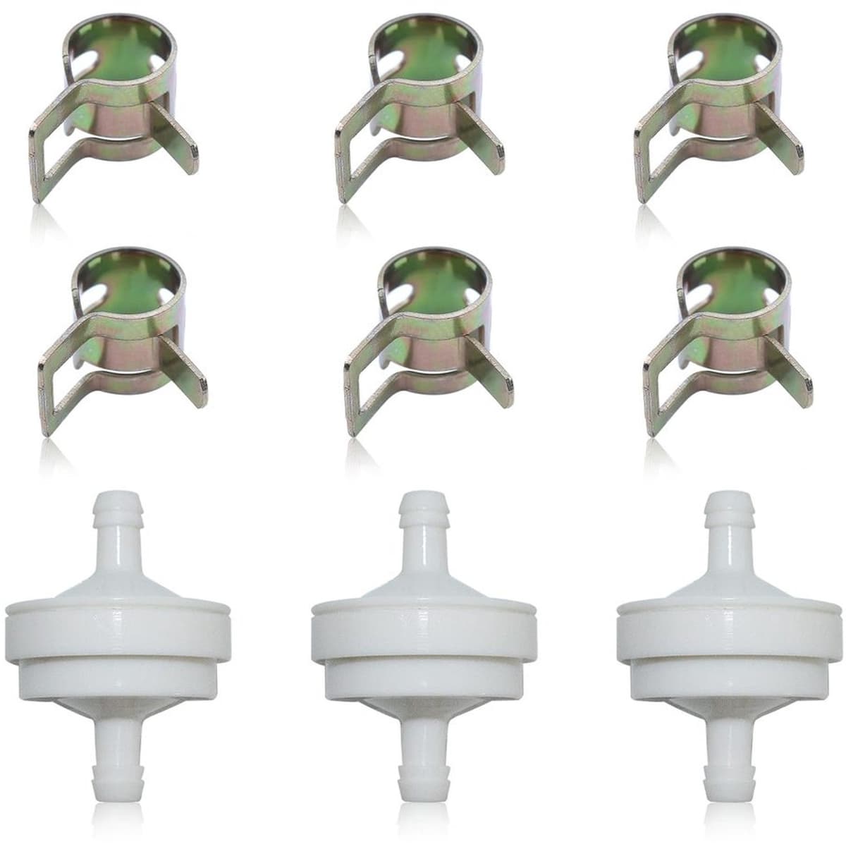 Set van 3 Benzinefilters voor Grasmaaier - Vervangingsonderdelen — afbeelding 1