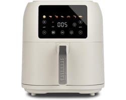 Heteluchtfriteuse - Airfryer XXL - Gezond Koken - Digitaal display - 8 Liter - Matgrijs