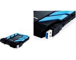 Externe Harde Schijf - Draagbare Opslag - Bestanden Opslaan - Ultra Dun - 2 TB - Blauw