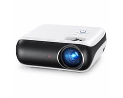 Mini Beamer Full HD 1080P - Draagbare Projector met Wifi en Bluetooth