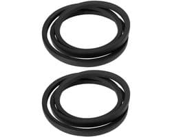 Aandrijfriem Rubber - Binnenomtrek 1219 mm - Buitenomtrek 1270 mm - Breedte 12,7 mm - Dikte 7,9 mm - Compatibel met Wolseley Tiller - V-riem