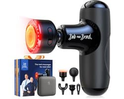 Massage Gun met Infrarood en Warmte – 5 Snelheden – 5 Massagekoppen – 7 mm Amplitude – Compact