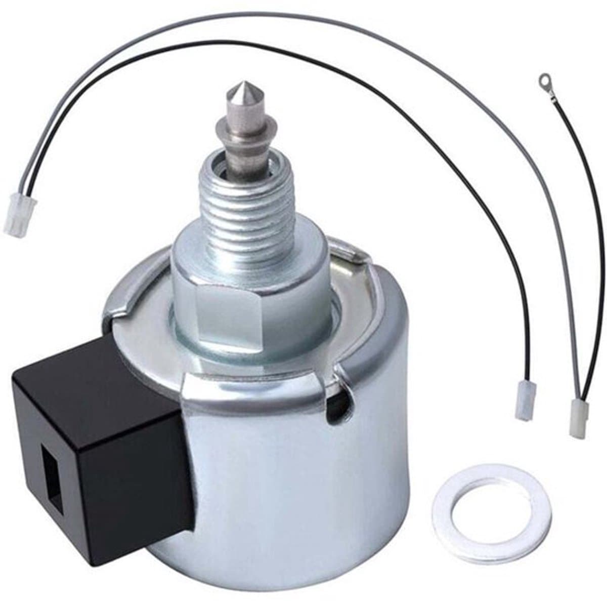 846639 Brandstofafsluitmagneetklep met Geschikt voor afdichting, Geschikt voor Briggs & Stratton FS-33R877-A1 tuinmotor — afbeelding 1