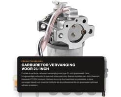 Carburateur Vervanging voor John Deere - Voor Kawasaki FC150V - 4-Takt Motor - Inclusief Brandstoffilter - Bougie - Geschikt voor 21-Inch Maaiers