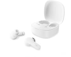 PHILIPS TAT2100WT/00 True Wireless Oordopjes - Bluetooth 6.0 - 36 Uur Batterijduur - 4 Microfoons - SecureFit Pasvorm - IPX4 Spatwaterbestendig - Multipoint - Snelladen - Wit