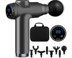 Mini Massage Gun - Spier Herstel - Spier Ontspanning - 99 Snelheden - 10 x 5 x 10 cm - Zwart