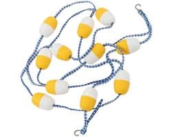 Float Lane Line 5M 7CM PVC Hergebruik Zwembad Veiligheidsscheidingstouw voor Binnenzwembad, Zwembad Drijft Veiligheidsscheidingstouw