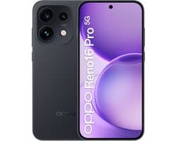 OPPO Reno16 Pro 5G 16,1 cm (6.32") Dual SIM Android 16.0 USB Type-C 12 GB 512 GB 6000 mAh Zwart