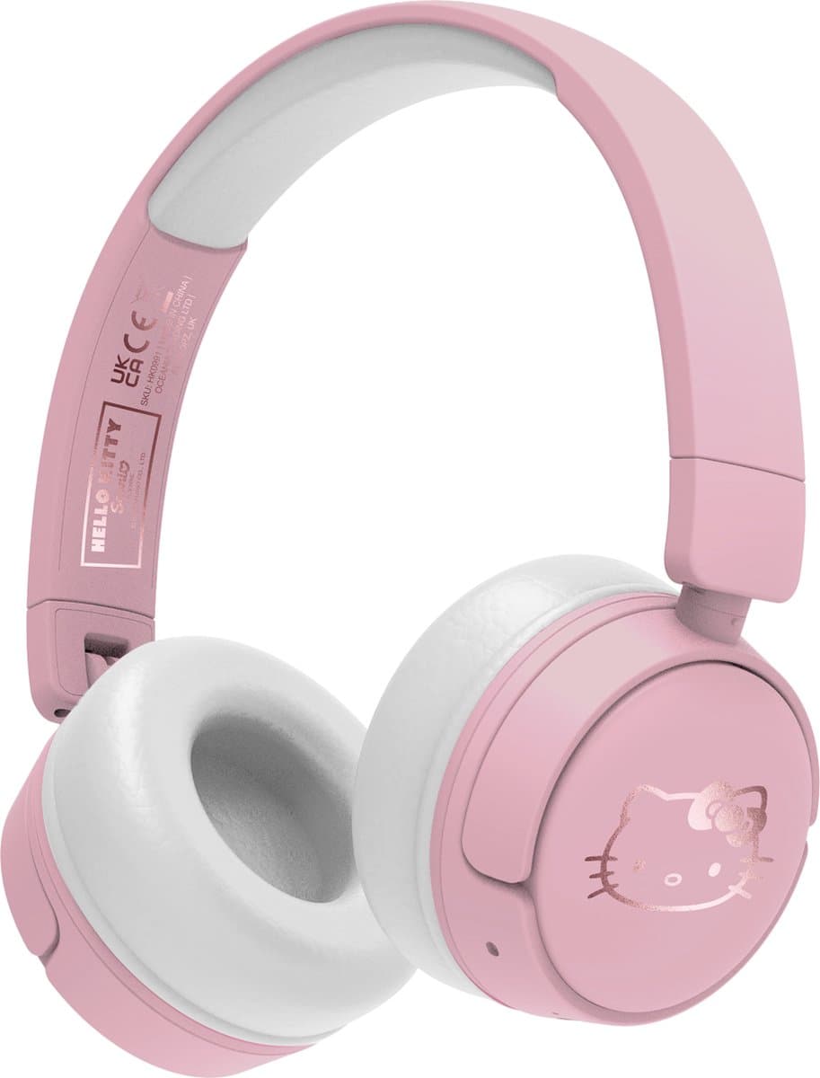 Hello Kitty - draadloze kinderkoptelefoon - volumebegrenzing - lange batterijduur - microfoon - opvouwbaar - bluetooth — afbeelding 1